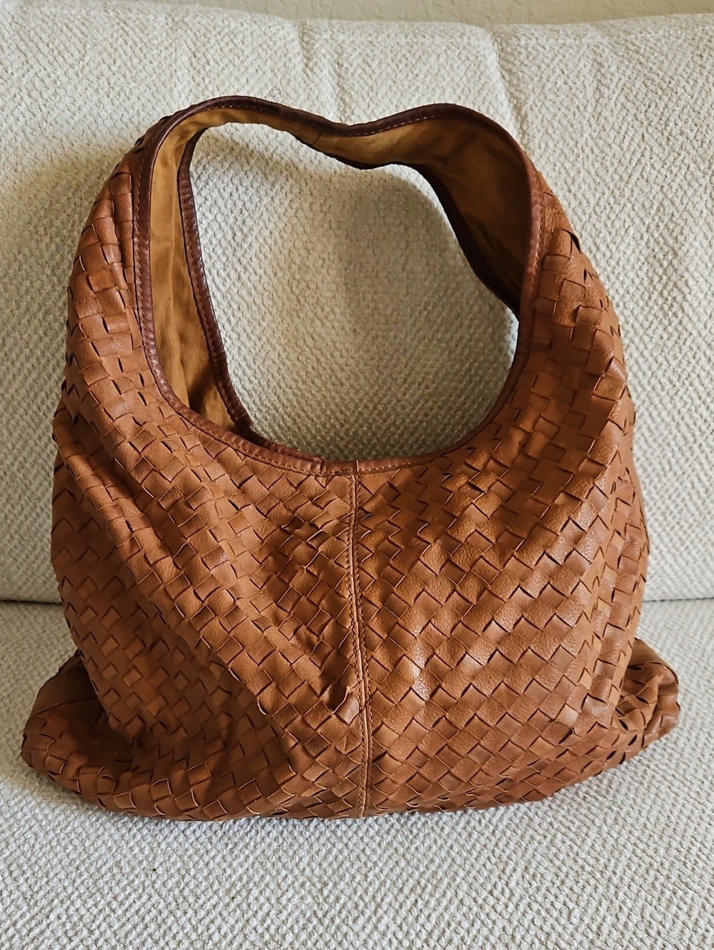 Pelle Studio Woven Leather Shoulder Bag